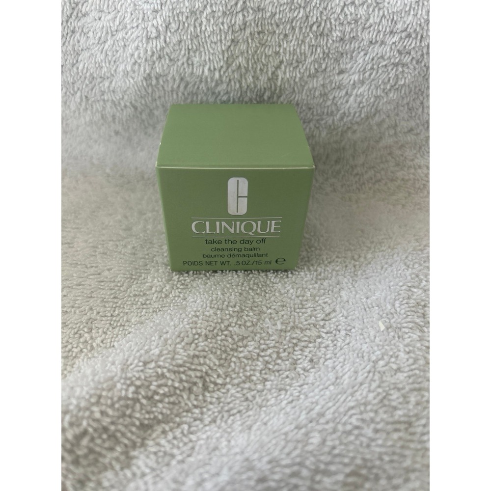 New CLINIQUE Take The Day Off Cleansing Balm NIB .5 oz